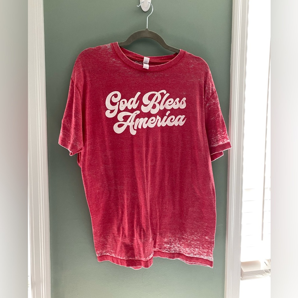 God bless America t shirt